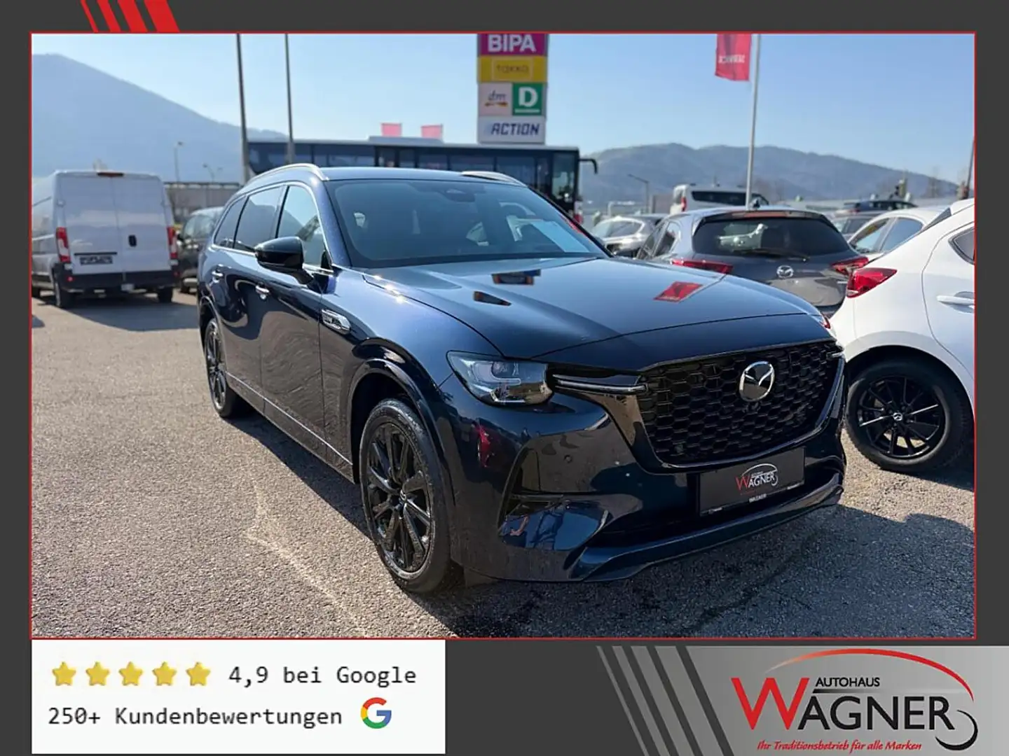 Mazda CX-80 3.3L e-SKYACTIV D AWD Homura Plus Aut. Blau - 1