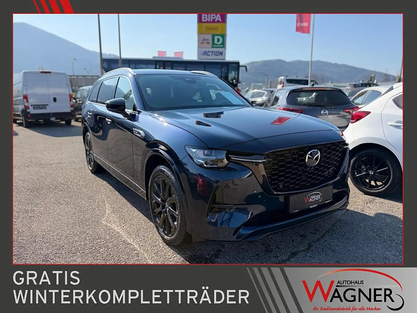 Mazda CX-80 3.3L e-SKYACTIV D AWD Homura Plus Aut. Blau - 1