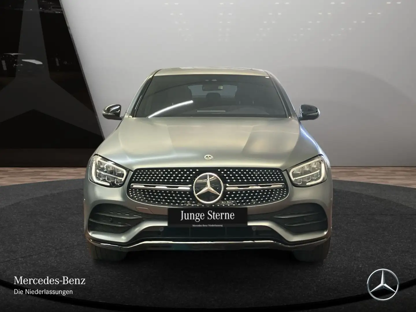 Mercedes-Benz GLC 220 d Coupé 4M AMG+NIGHT+360+LED+SPUR+TOTW+9G Grau - 2