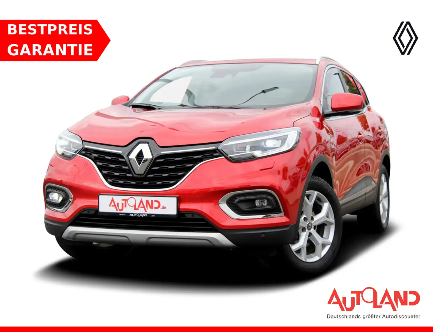 Renault Kadjar 1.3 TCe 160 Limited LED AHK Navi Kamera Rot - 1