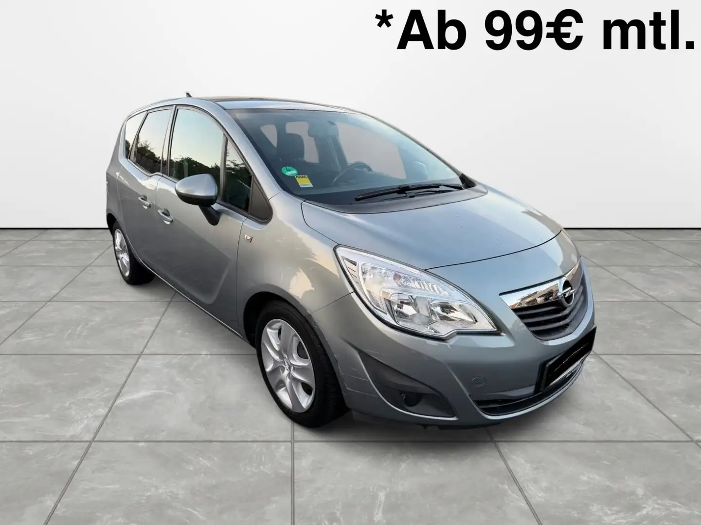 Opel Meriva 1.7 Design Edition*1.Hd*Automatik*Klima* Silber - 1