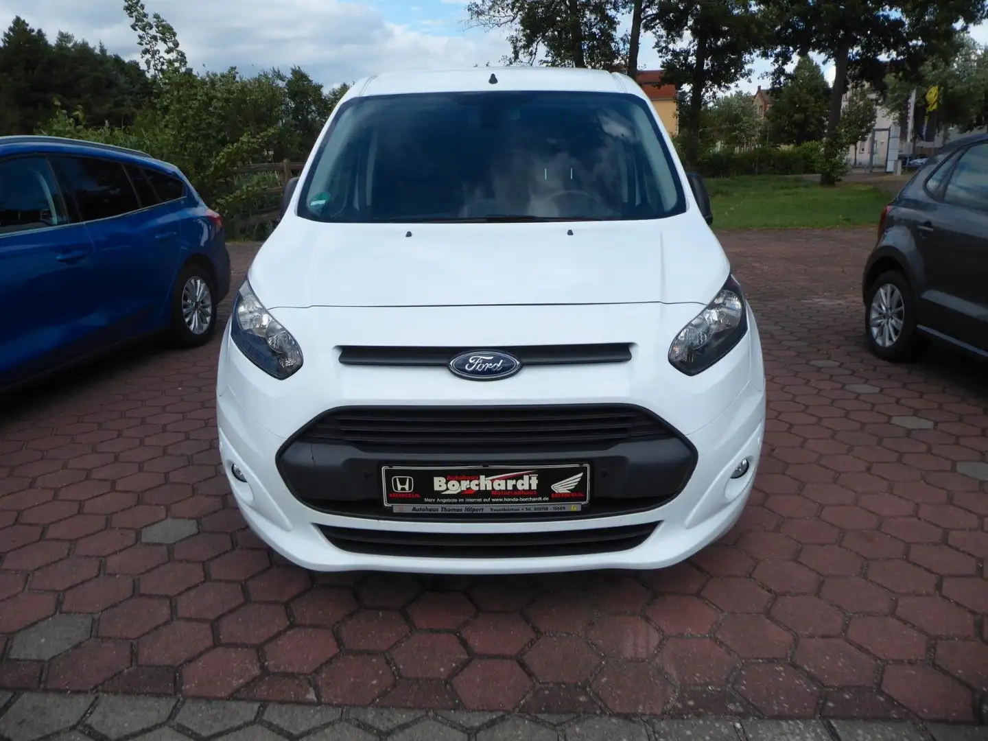Ford Transit Connect Kasten lang, AHK, Klima, Kamera Weiß - 2