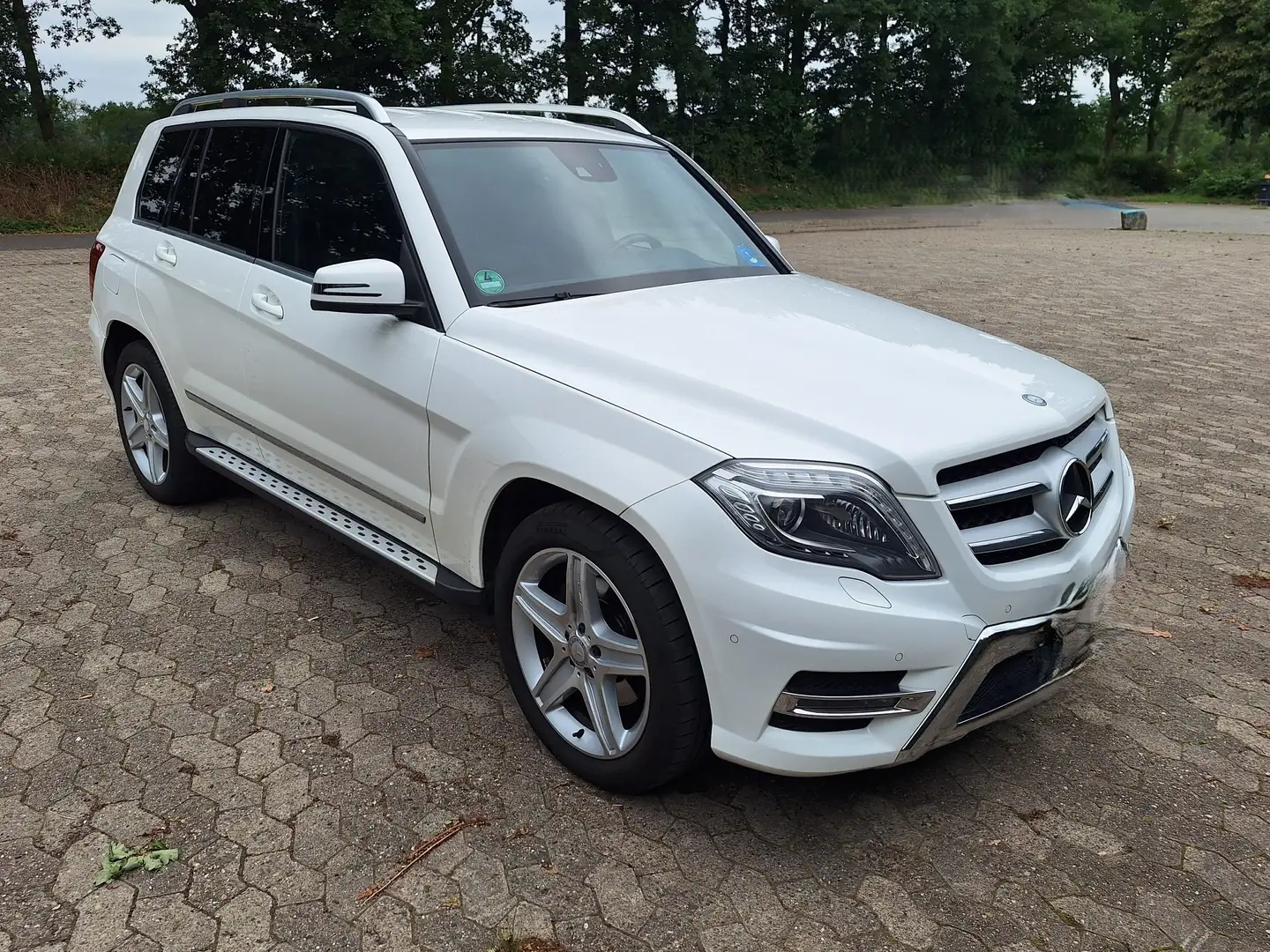 Mercedes-Benz GLK 220 GLK-Klasse Diesel CDI 4Matic (BlueEFFICIENCY) 7G-T Blanc - 2