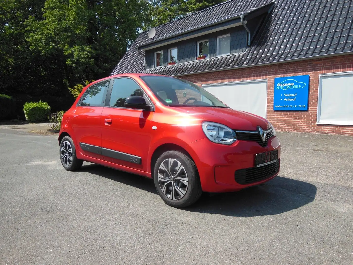 Renault Twingo ZEN SCe65 KLIMA/BT/SITZHZG/EINPARKHILFE Rood - 1