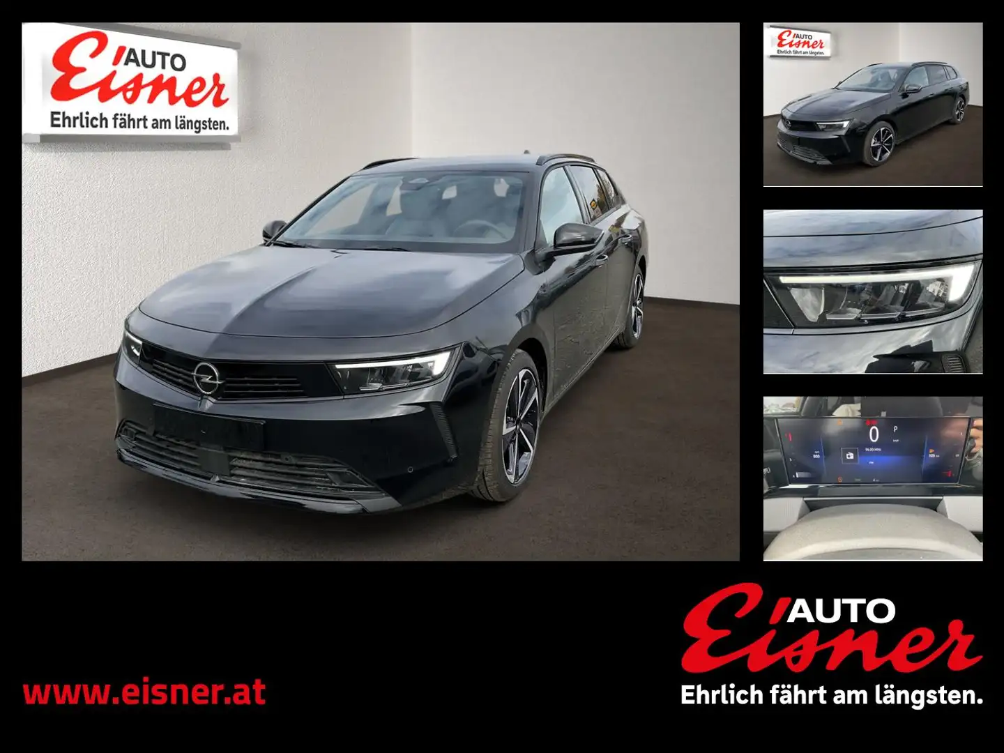 Opel Astra ST 1.2 TURBO ED AUT Schwarz - 1