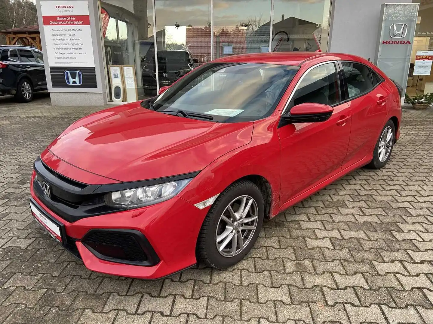 Honda Civic 1.0 i-VTEC Turbo Comfort inkl. Winterräder Czerwony - 1