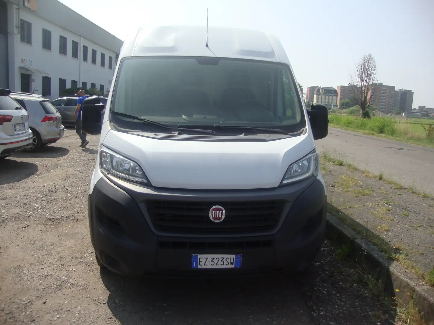 Fiat Ducato L2H2 2.3 mjt 3 posti euro 6 d-temp Wit - 1