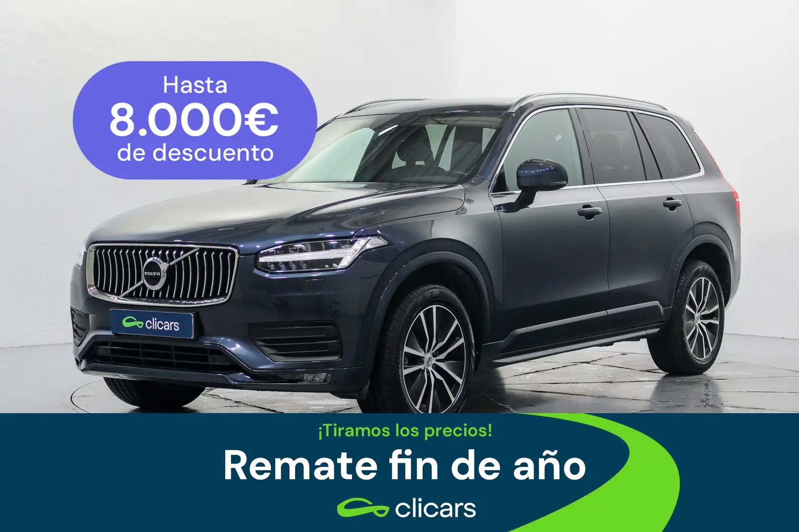 Volvo XC90 B5 Momentum Pro 7pl. AWD Aut. Azul - 1