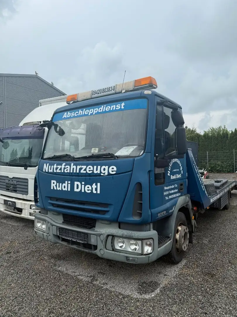 Iveco Eurocargo ML80E18 *Klima*AHK*Fahrtenschreiber* Blau - 2