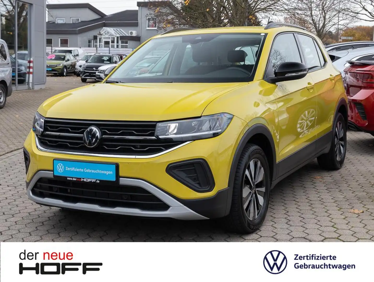 Volkswagen T-Cross 1.5 TSI DSG Goal APP AHK Kamera Bluetooth Allwette Gelb - 1