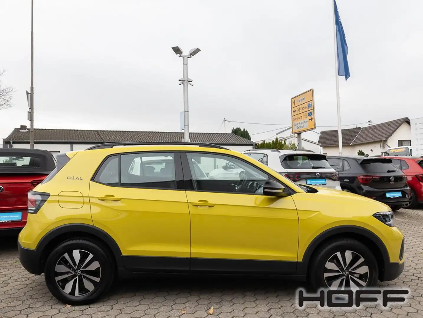 Volkswagen T-Cross 1.5 TSI DSG Goal APP AHK Kamera Bluetooth Allwette Jaune - 2