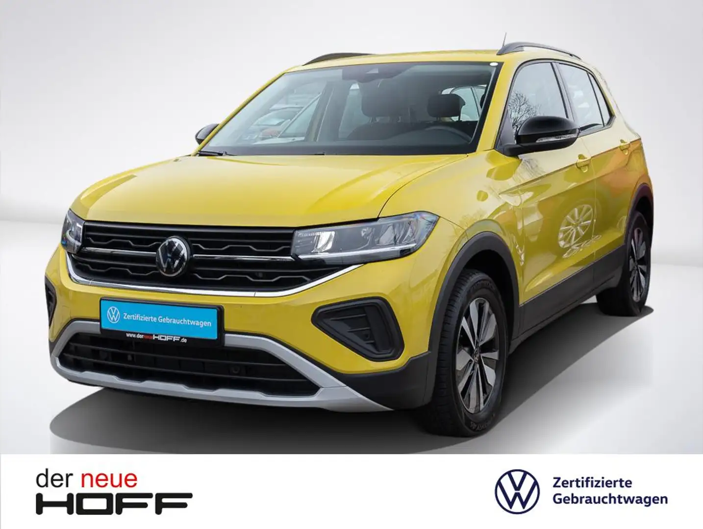 Volkswagen T-Cross 1.5 TSI DSG Goal APP AHK Kamera Bluetooth Allwette Jaune - 1