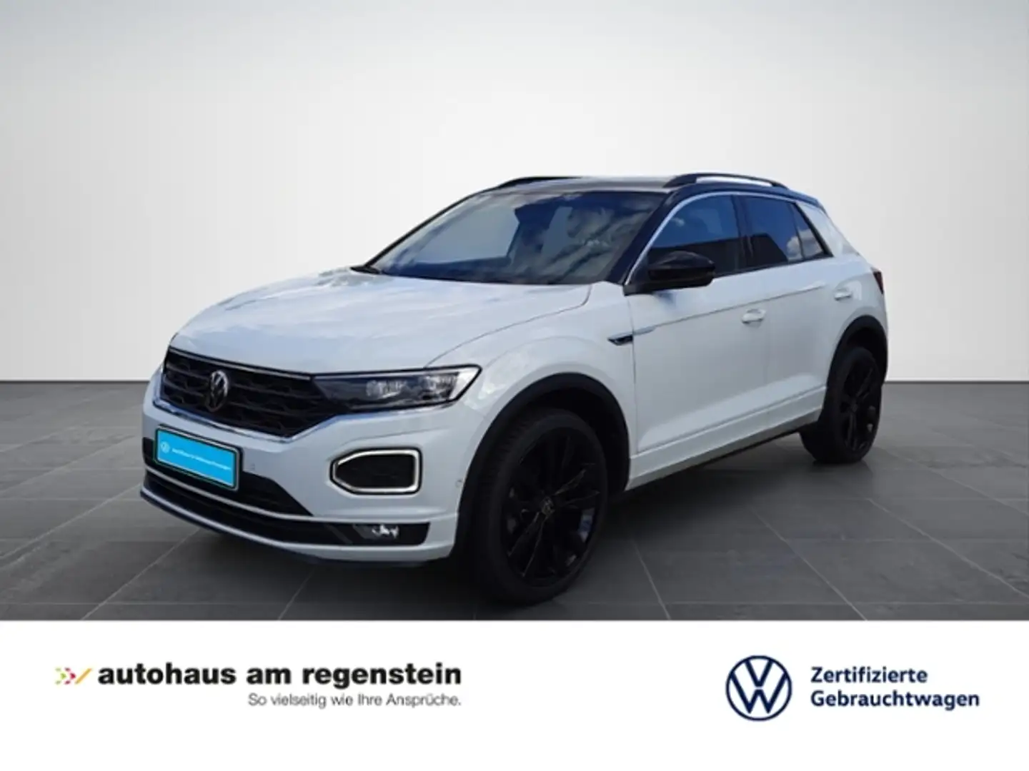 Volkswagen T-Roc 1.5 TSI DSG Sport R-Line LED Weiß - 1