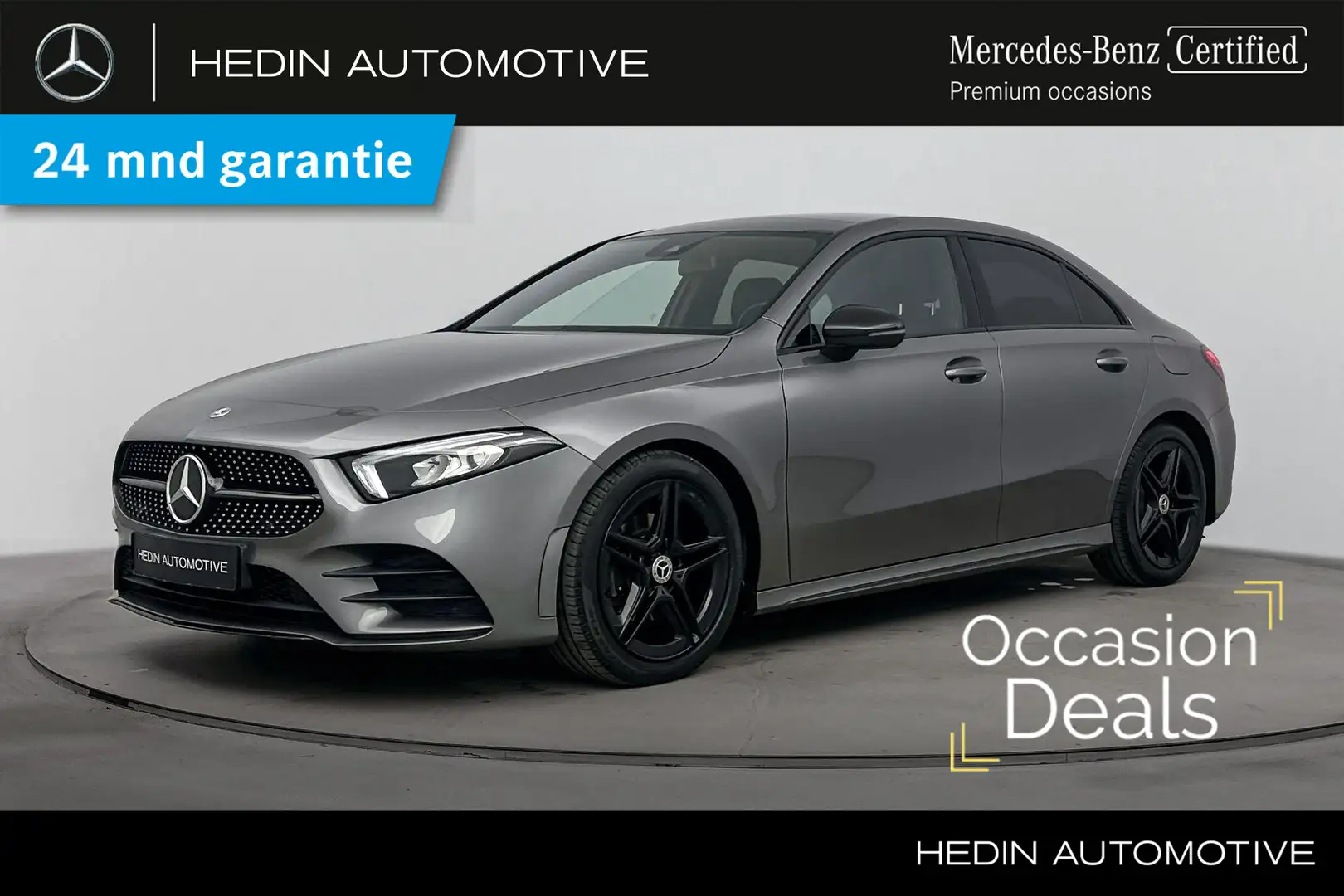 Mercedes-Benz A 180 A Limousine Automaat AMG Line | Distronic | Panora Gris - 1