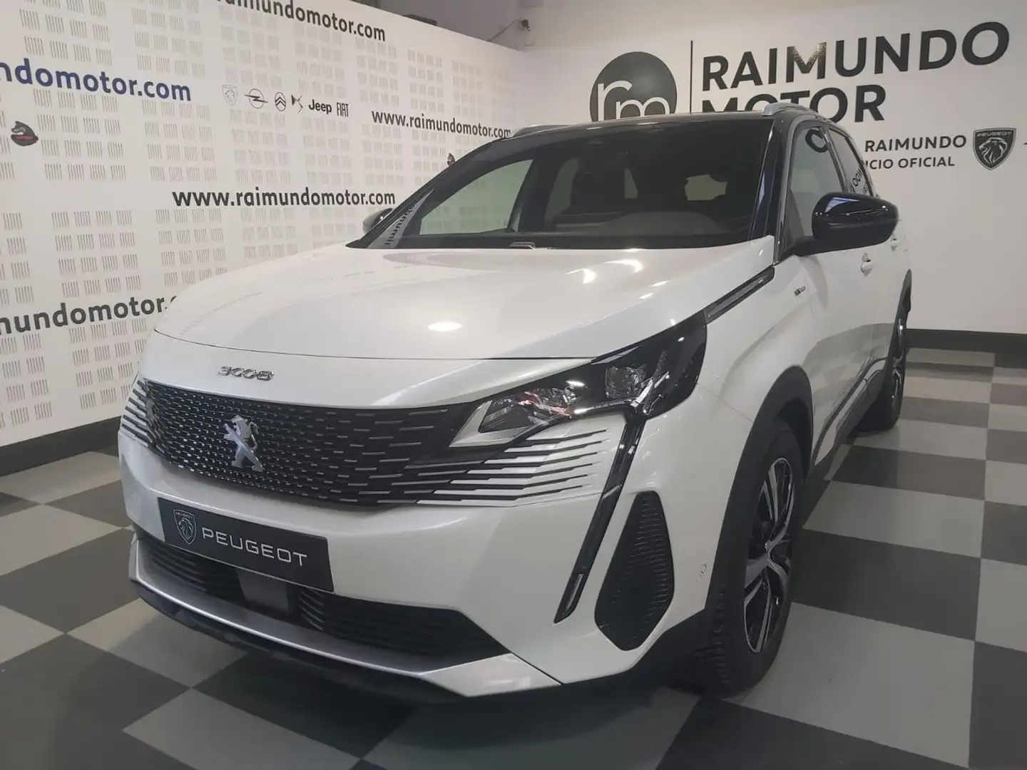 Peugeot 3008 Hybrid 225 eEAT8 GT Blanc - 1