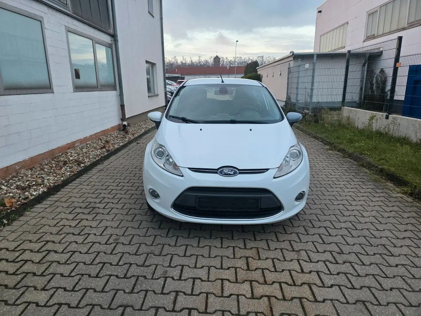 Ford Fiesta 1,6 TDCi 70kW DPF Titanium Euro 5 Weiß - 2