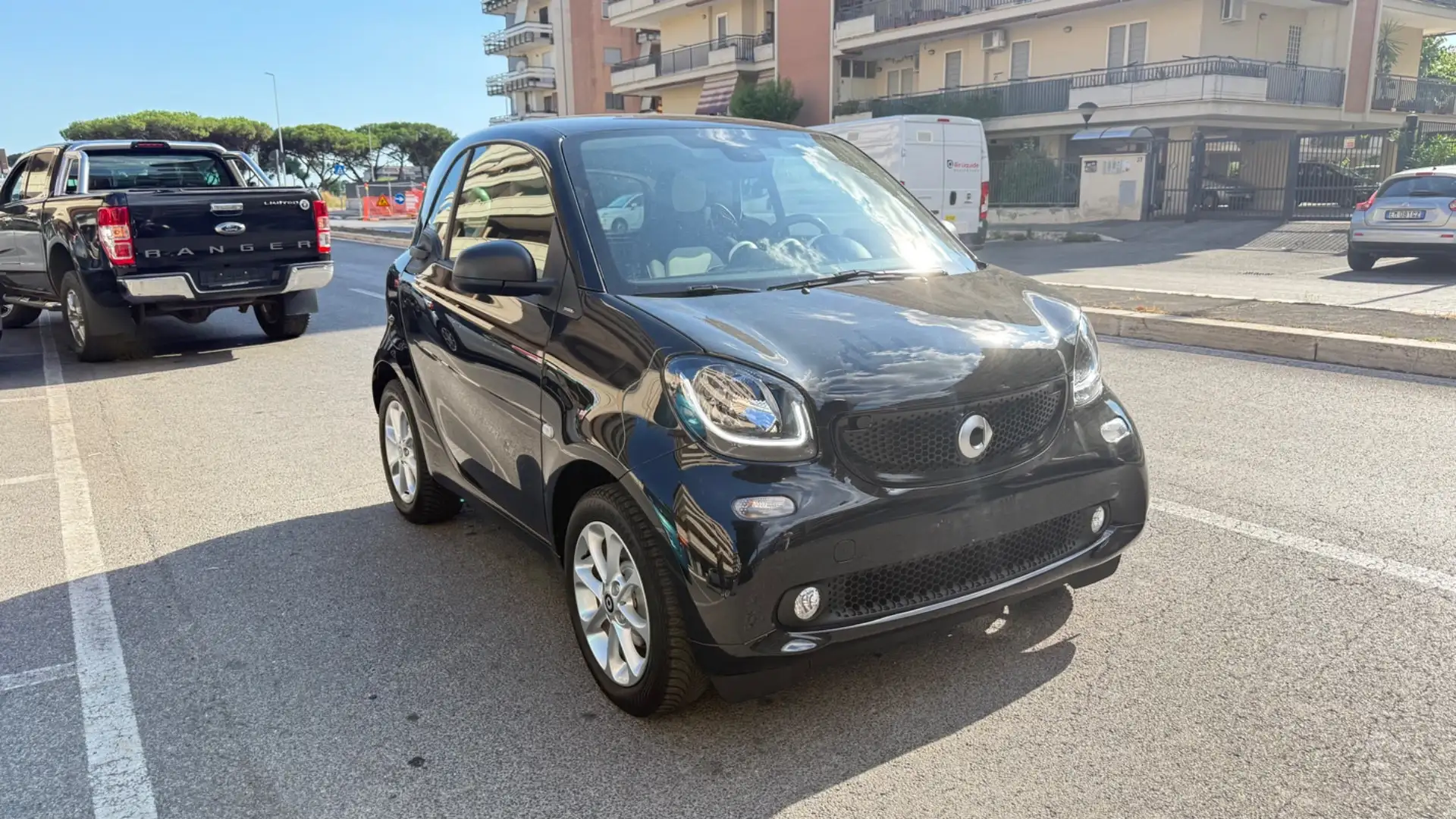 smart forTwo 90 0.9 Turbo twinamic PassionLED NAVI PANORAMA CER Nero - 2