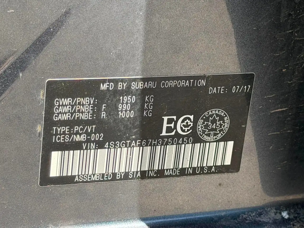Subaru Impreza fotografie Subaru Impreza
