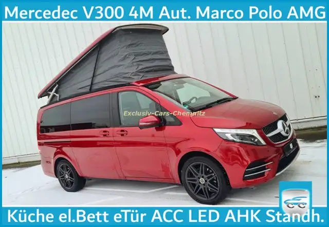 Mercedes-Benz V300 Lang 4Matic Marco Polo AMG Küche Standh.AHK