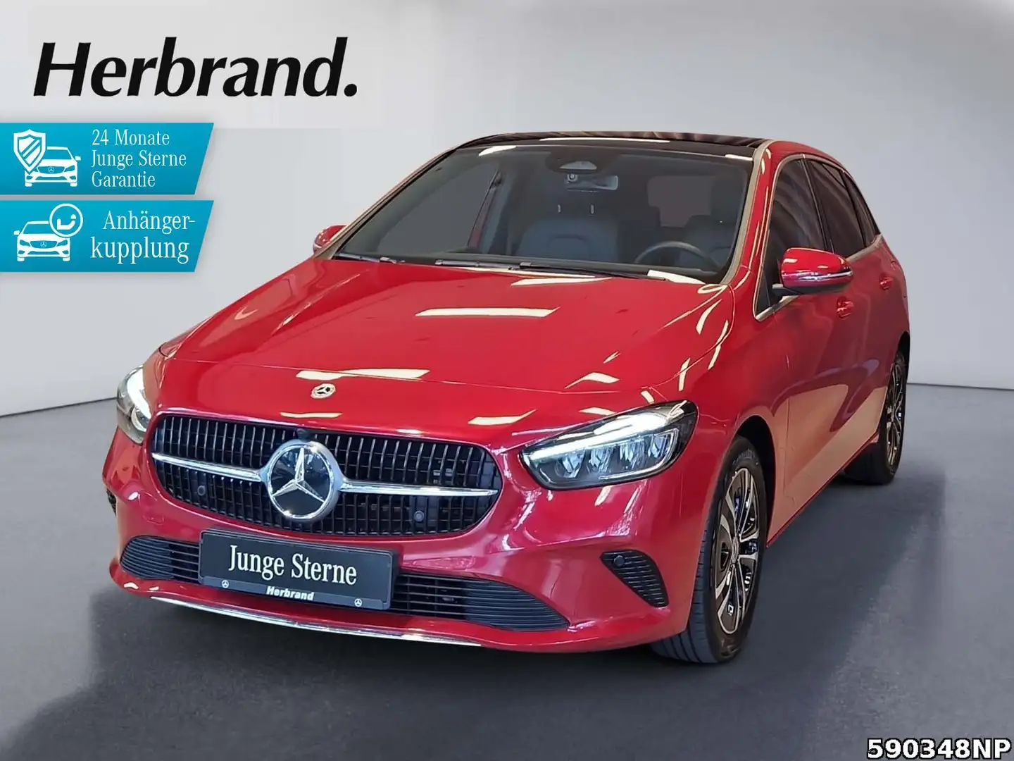 Mercedes-Benz B 250 e Progressive  PanoSD AHK Distronic MBUX Rot - 1
