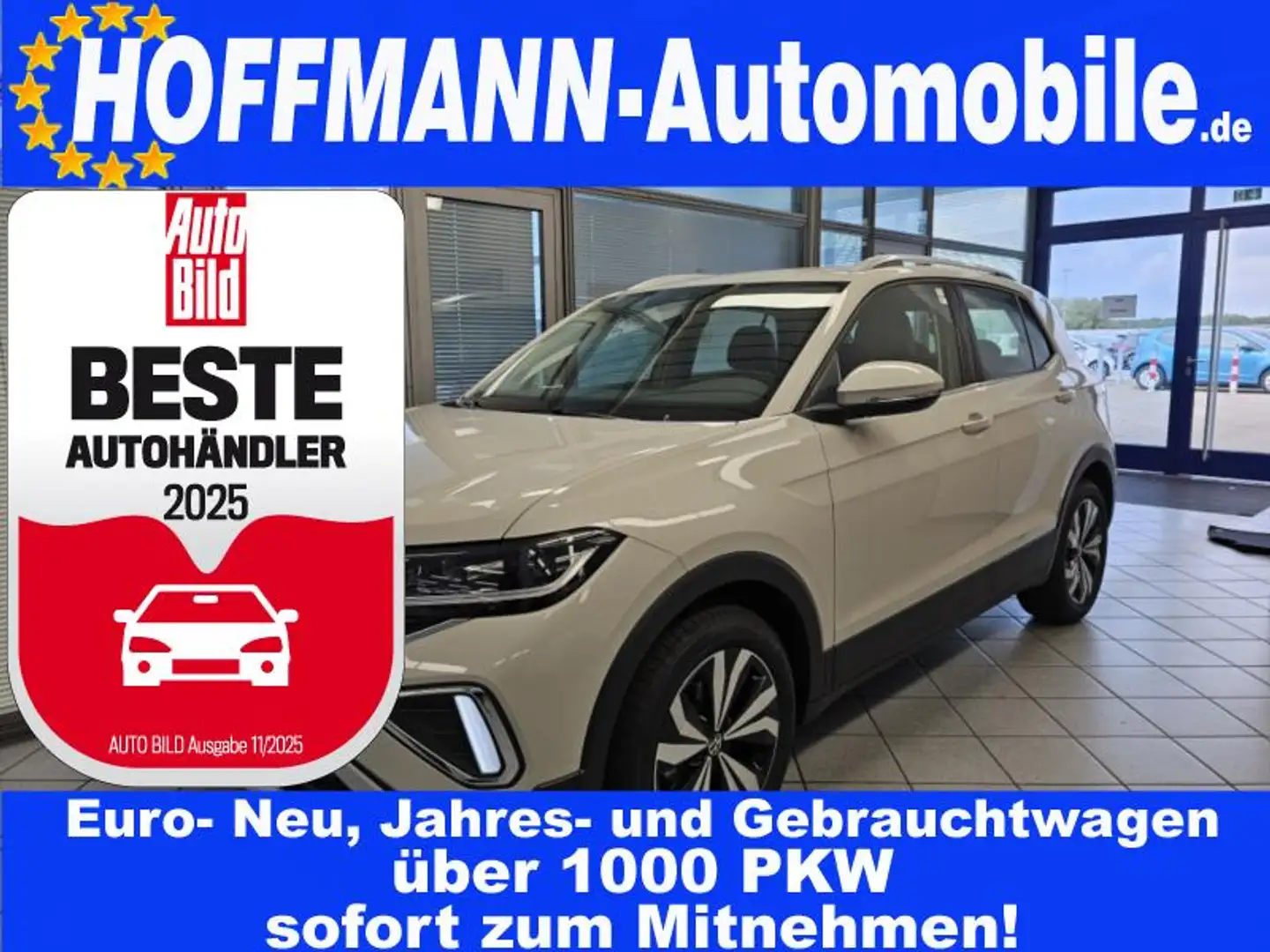 Volkswagen T-Cross Style Matrix-LED,Climatr.,Kamera,Sitzhzg Grau - 1