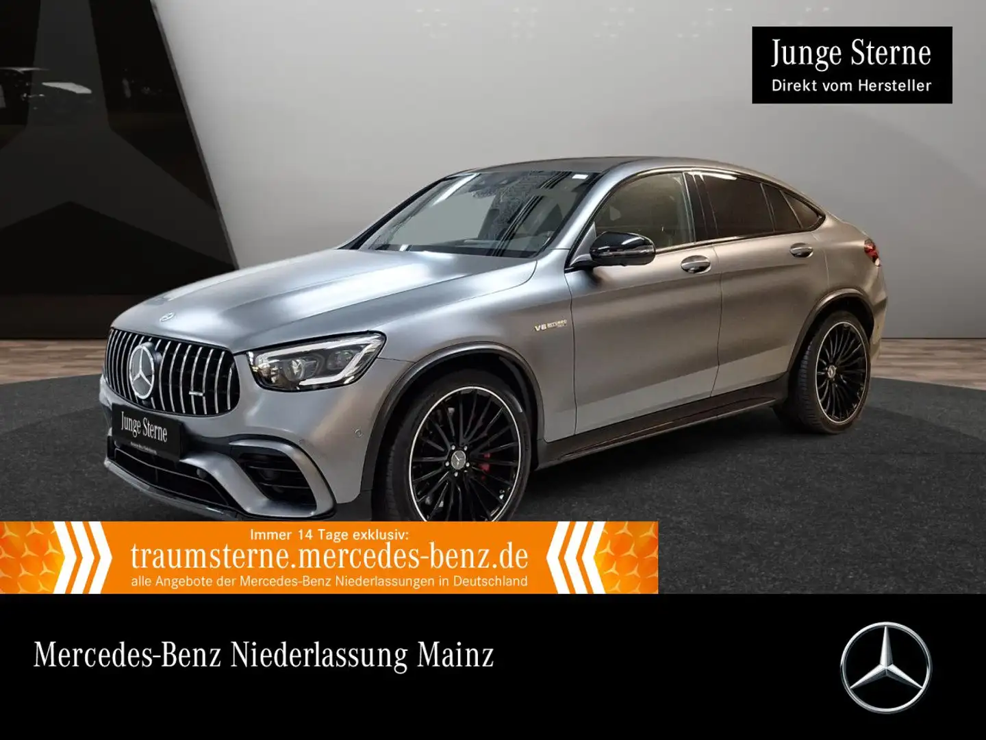 Mercedes-Benz GLC 63 AMG GLC 63 S Coupé 4M NIGHT+DRIVERS+360+MULTIBEAM+HUD Grau - 1