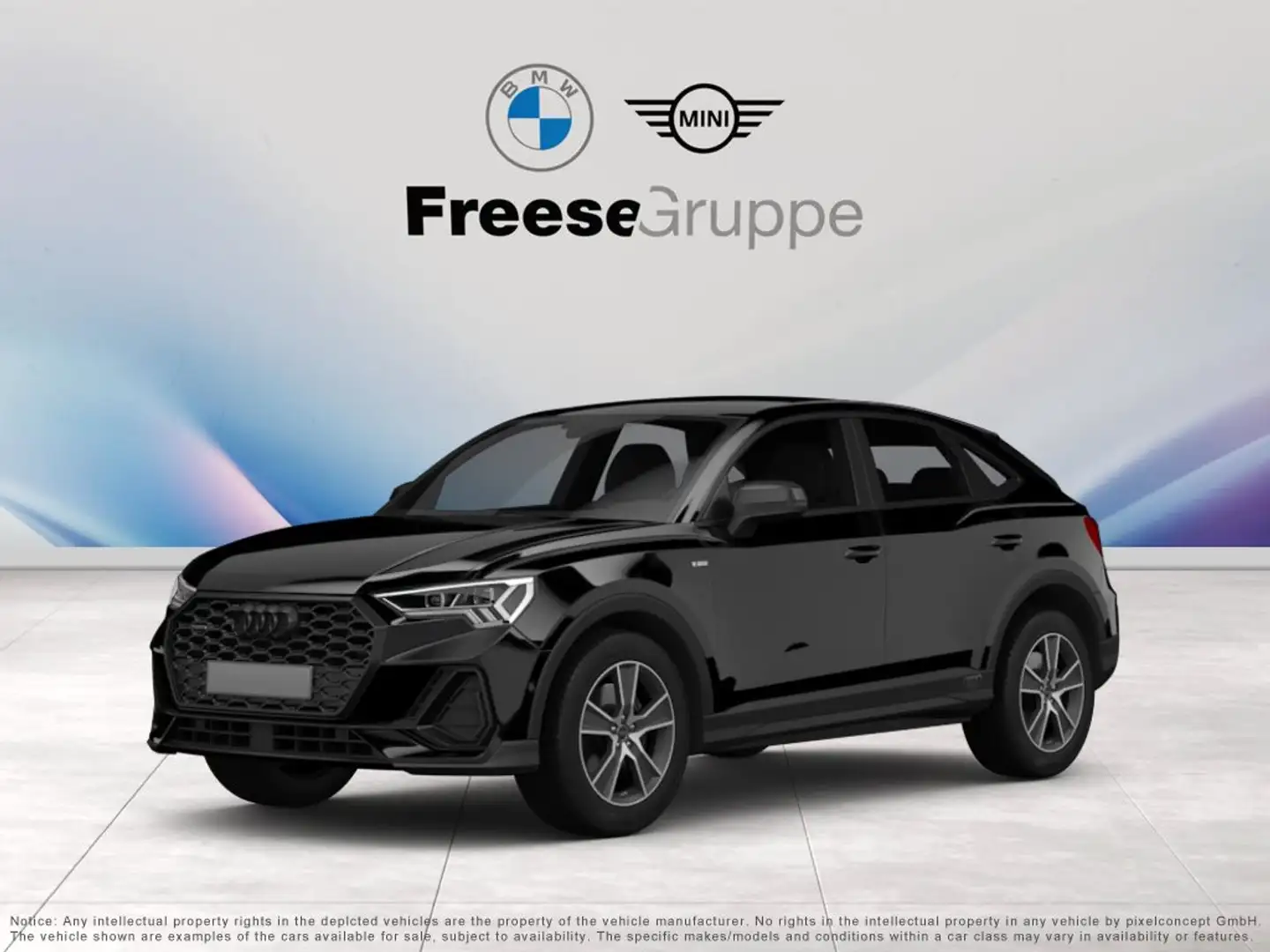 Audi Q3 35 TFSI Sportback 35 TFSI S line AHK HIFI LED Schwarz - 1