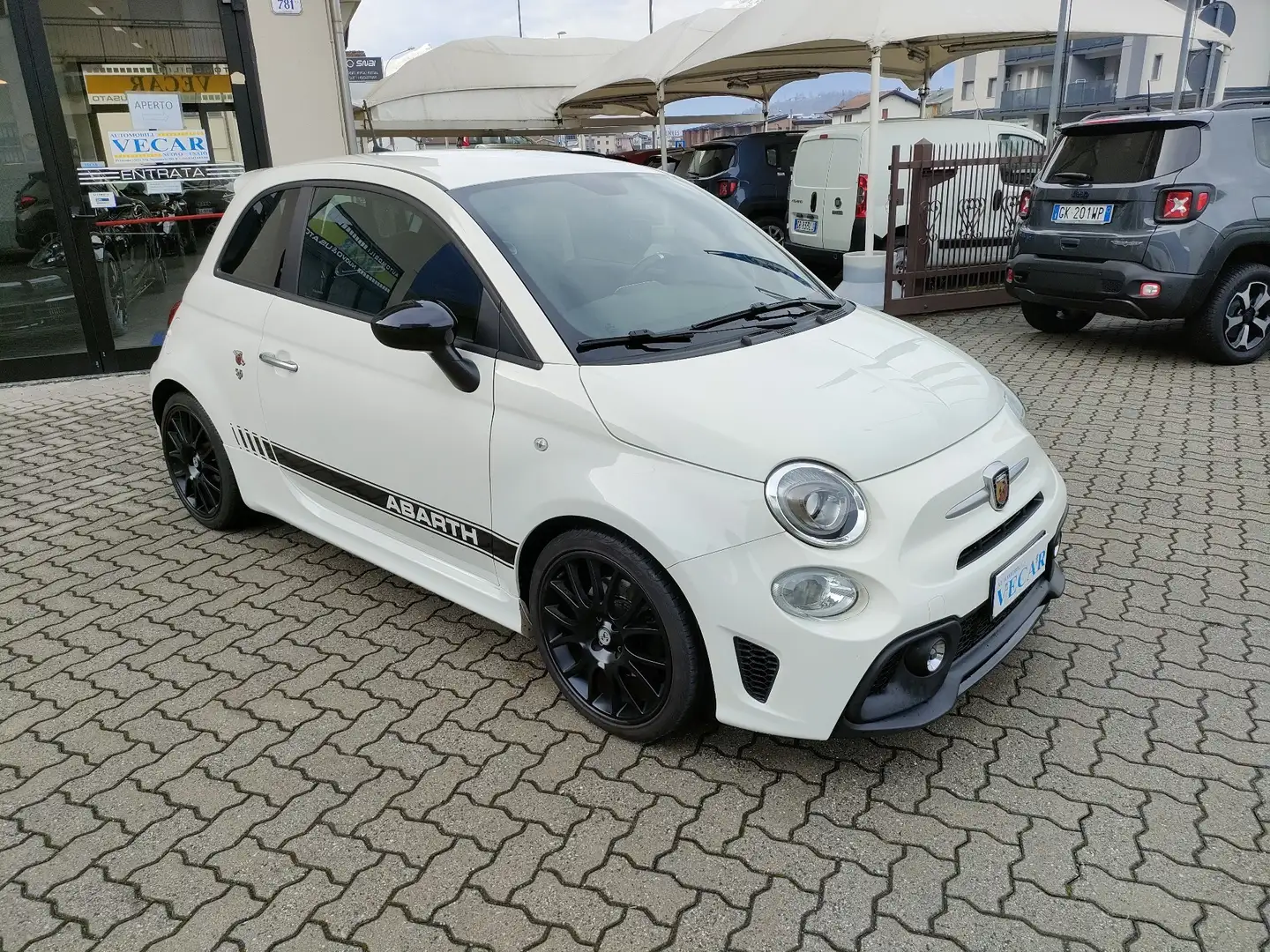 Fiat 595 Abarth PISTA 5951.4 t-jet 160cv * UNICO PROPRIETARIO * Fehér - 2