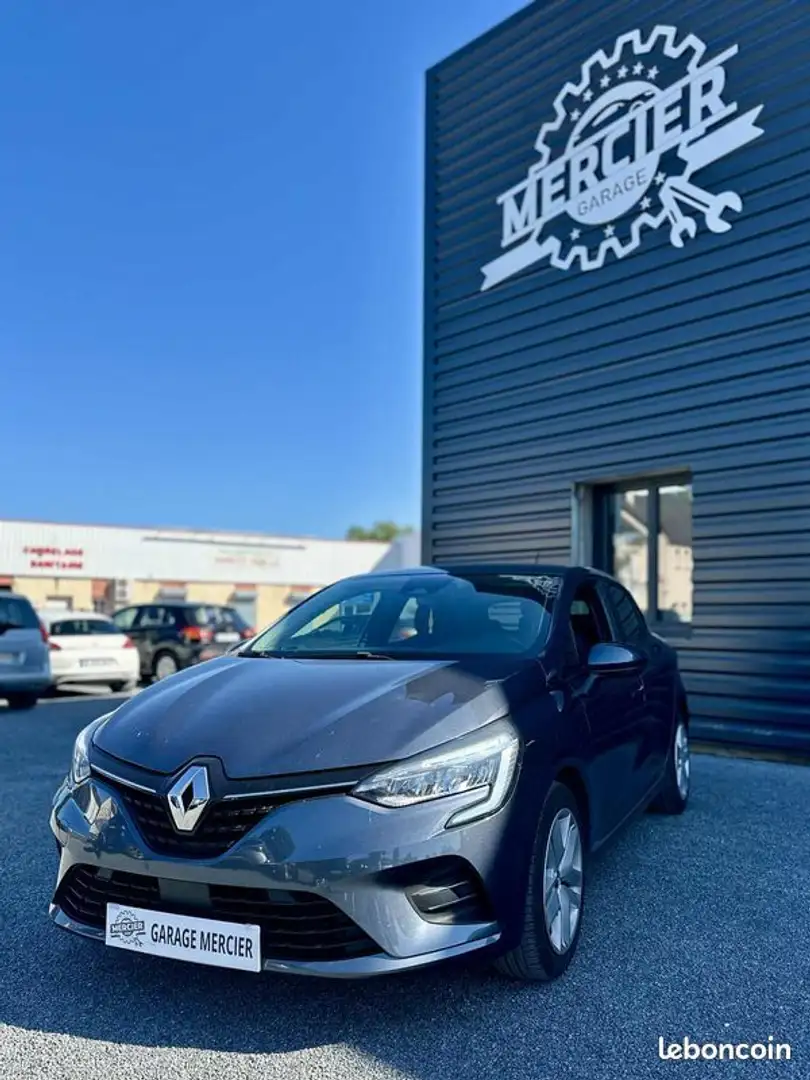Renault Clio V 1.6 E-TECH 140ch Gris - 1