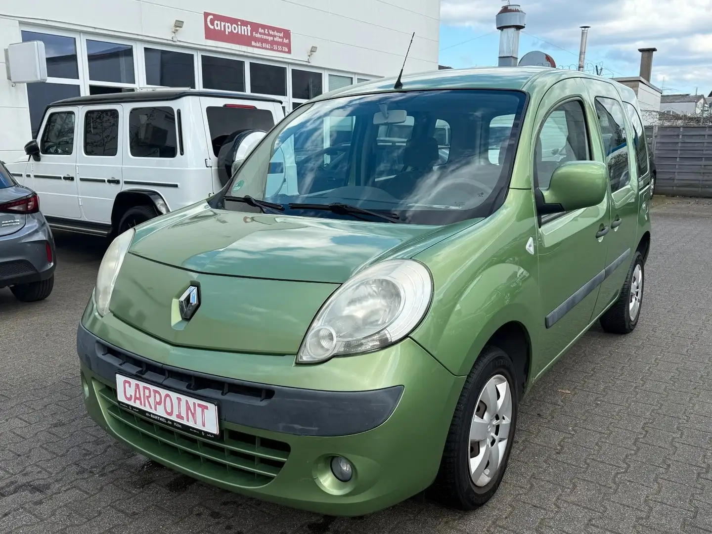 Renault Kangoo Happy Family 2.HAND/KLIMA/2 SCHIEBETÜREN Grün - 1