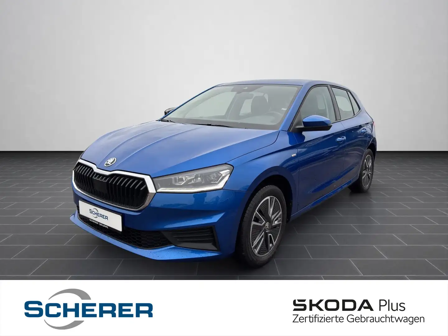 Skoda Fabia Tour 1.0 TSI LED NAVI SHZ SMARTLINK Blau - 1