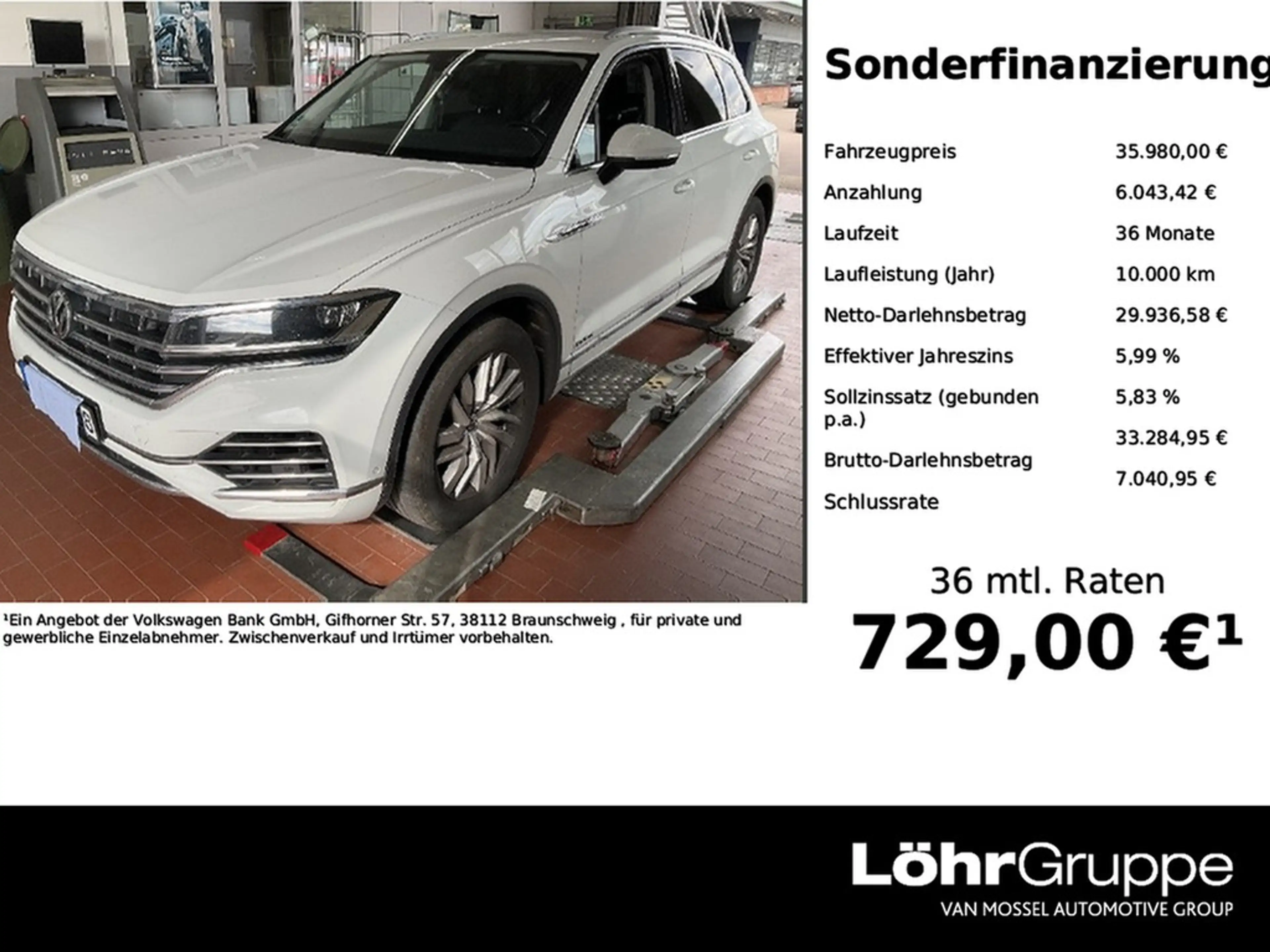 Volkswagen Touareg 3.0 TDI DSG 4Motion Elegance AHK