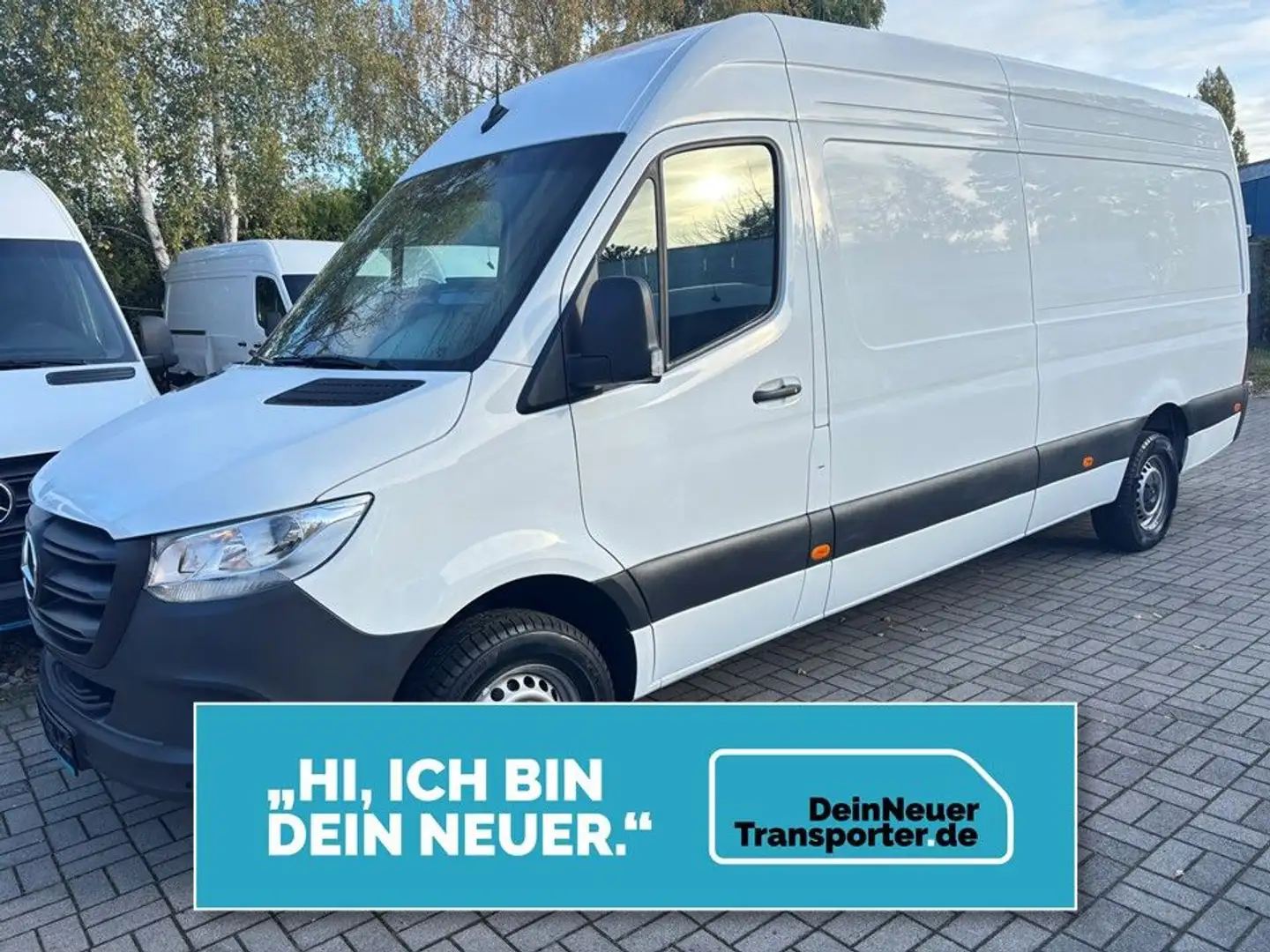 Mercedes-Benz Sprinter 317 CDI MAXI|9G|FACELIFT|OHNE SCHÄDEN Blanc - 1