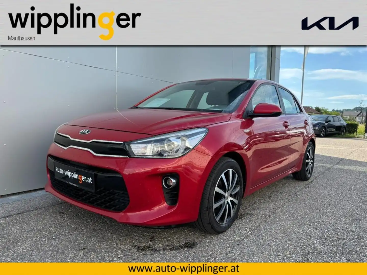 Kia Rio Silber 84PS Benzin MT5 Rot - 1