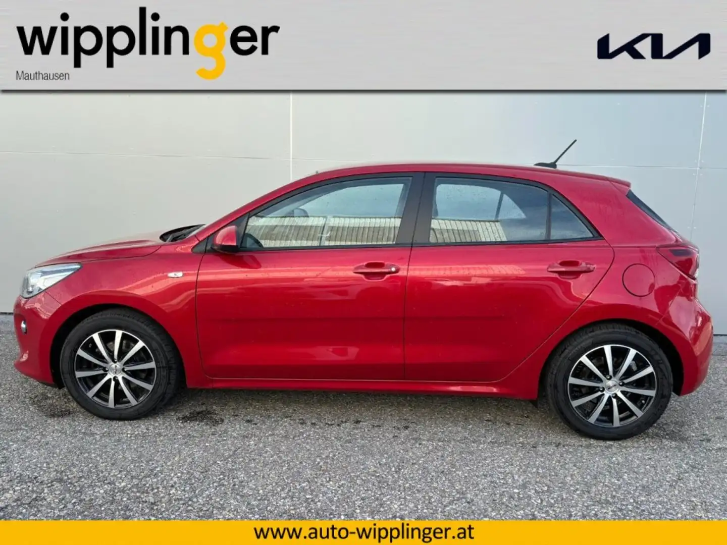 Kia Rio Silber 84PS Benzin MT5 Rot - 2