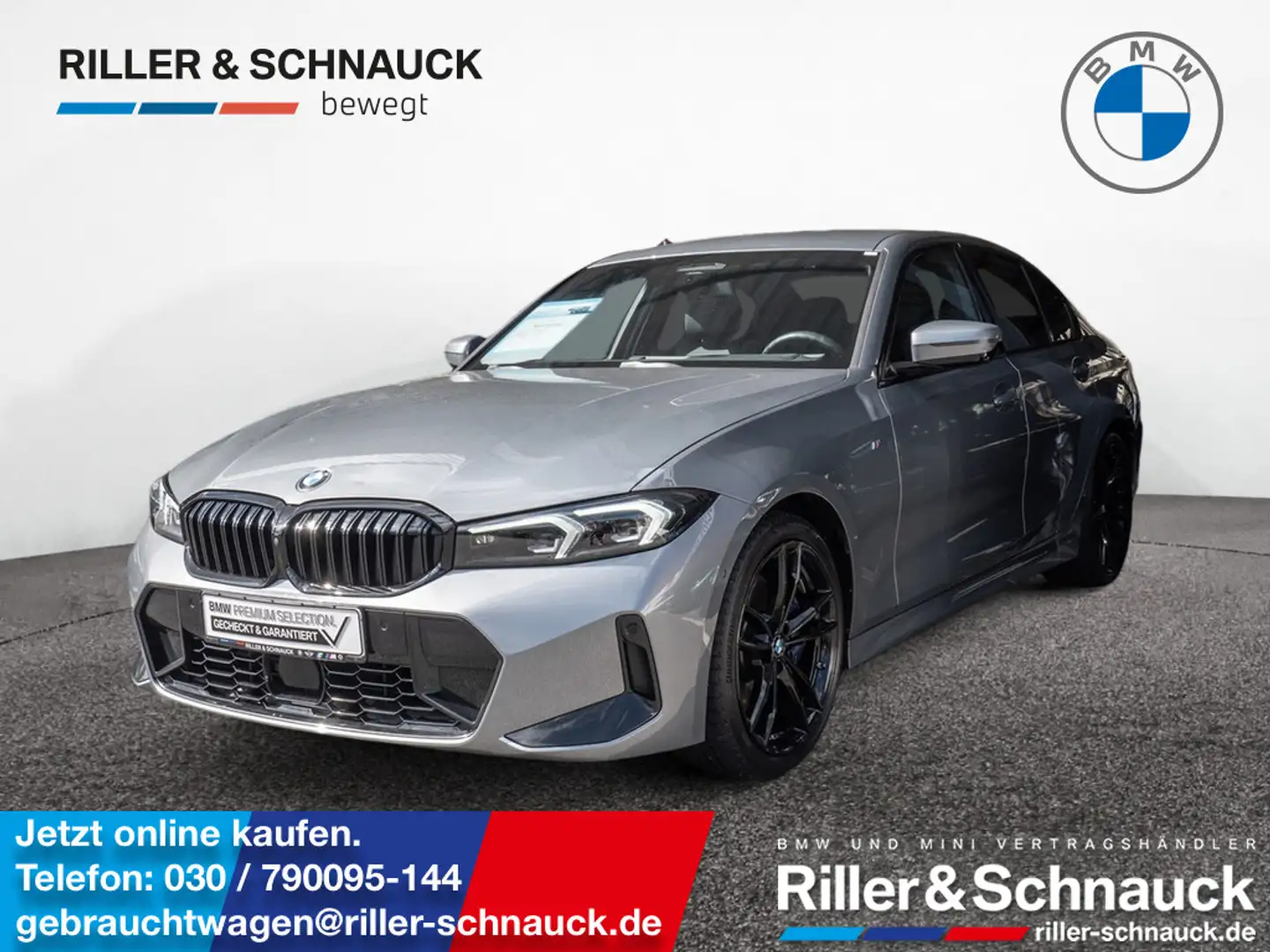 BMW 330 i M-Sport Pro 360°+H/K+KAM+ACC Grau - 1