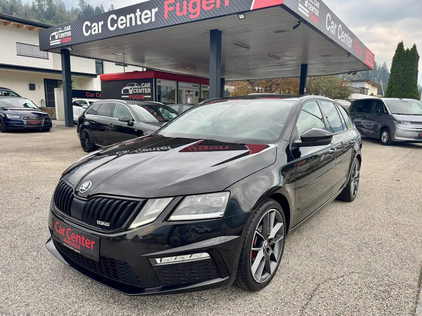 Skoda Octavia RS 2.0 TDI 4x4 DSG Noir - 1