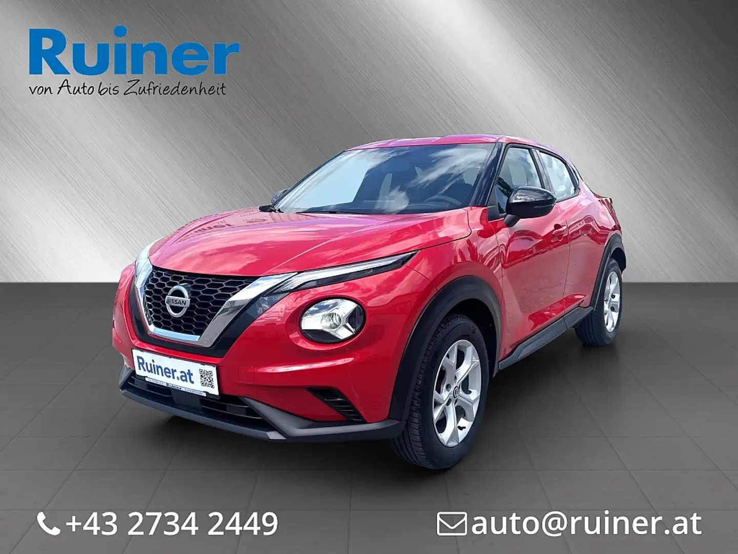 Nissan Juke DIG-T 117 Acenta + Navi Rouge - 1