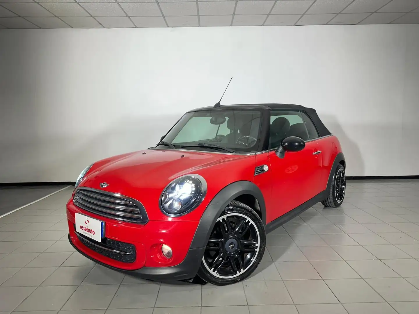 MINI Cooper D Cabrio Mini III R57 2007 Cabrio 1.6 112cv Rosso - 1