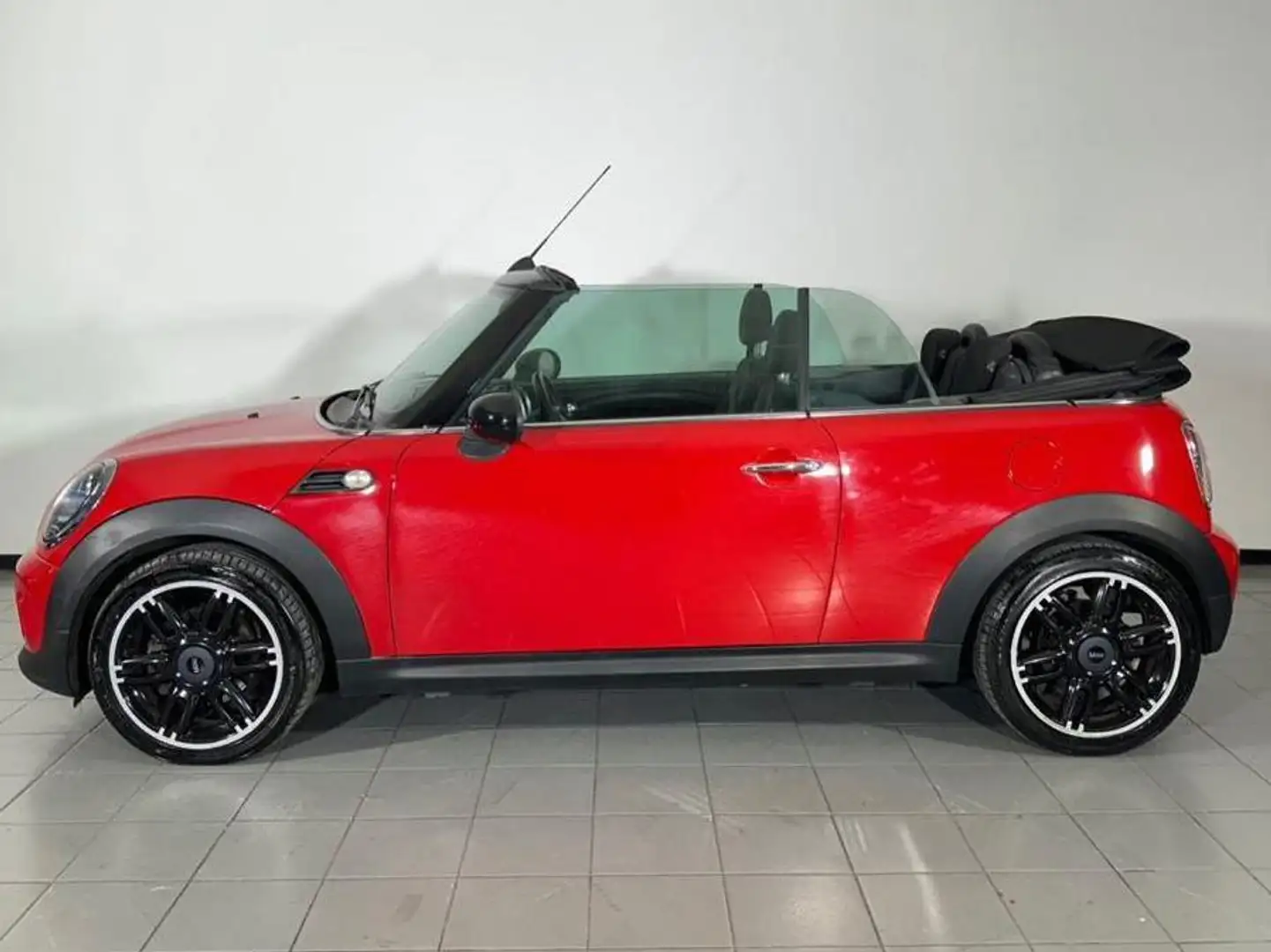 MINI Cooper D Cabrio Mini III R57 2007 Cabrio 1.6 112cv Rosso - 2