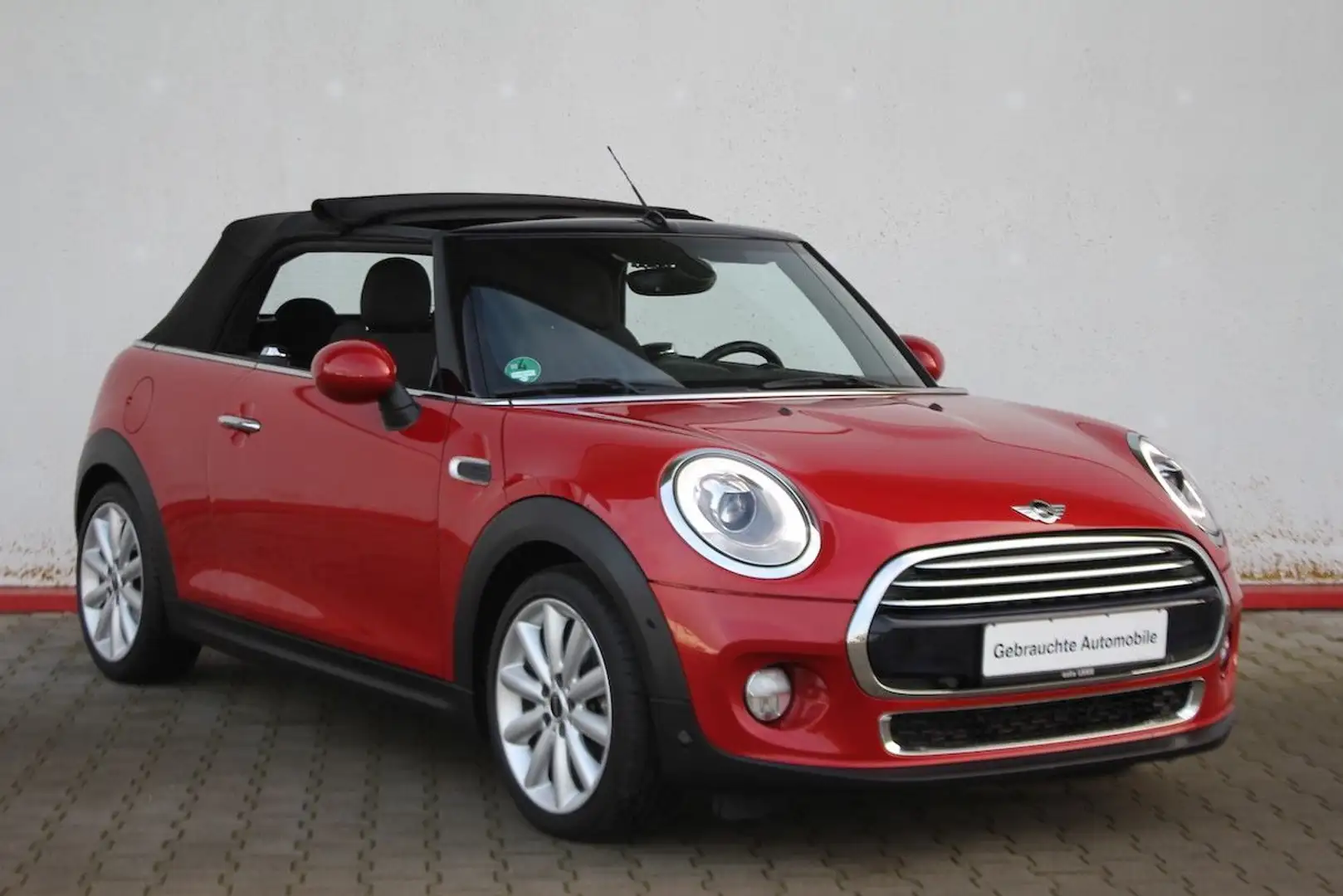 MINI Cooper Cabrio LED großes Navi Sportsitz Tempomat Roşu - 2