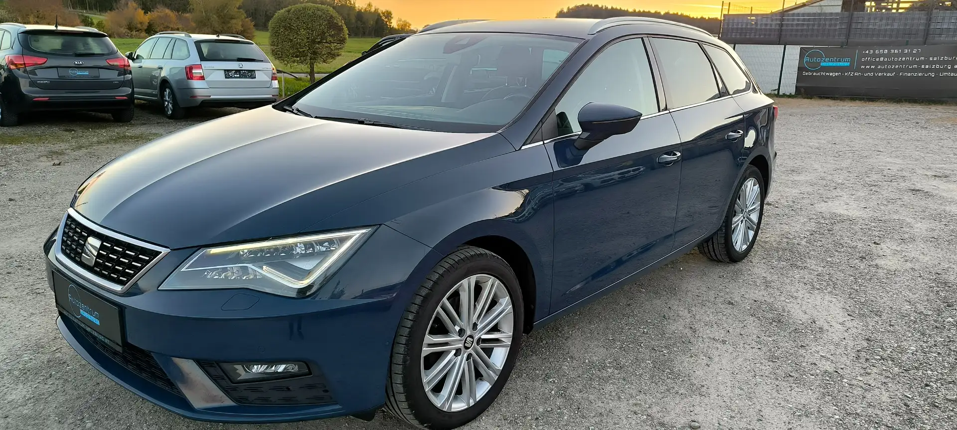 SEAT Leon ST Xcellence 1,6 TDI DSG Start-Stopp Bleu - 1
