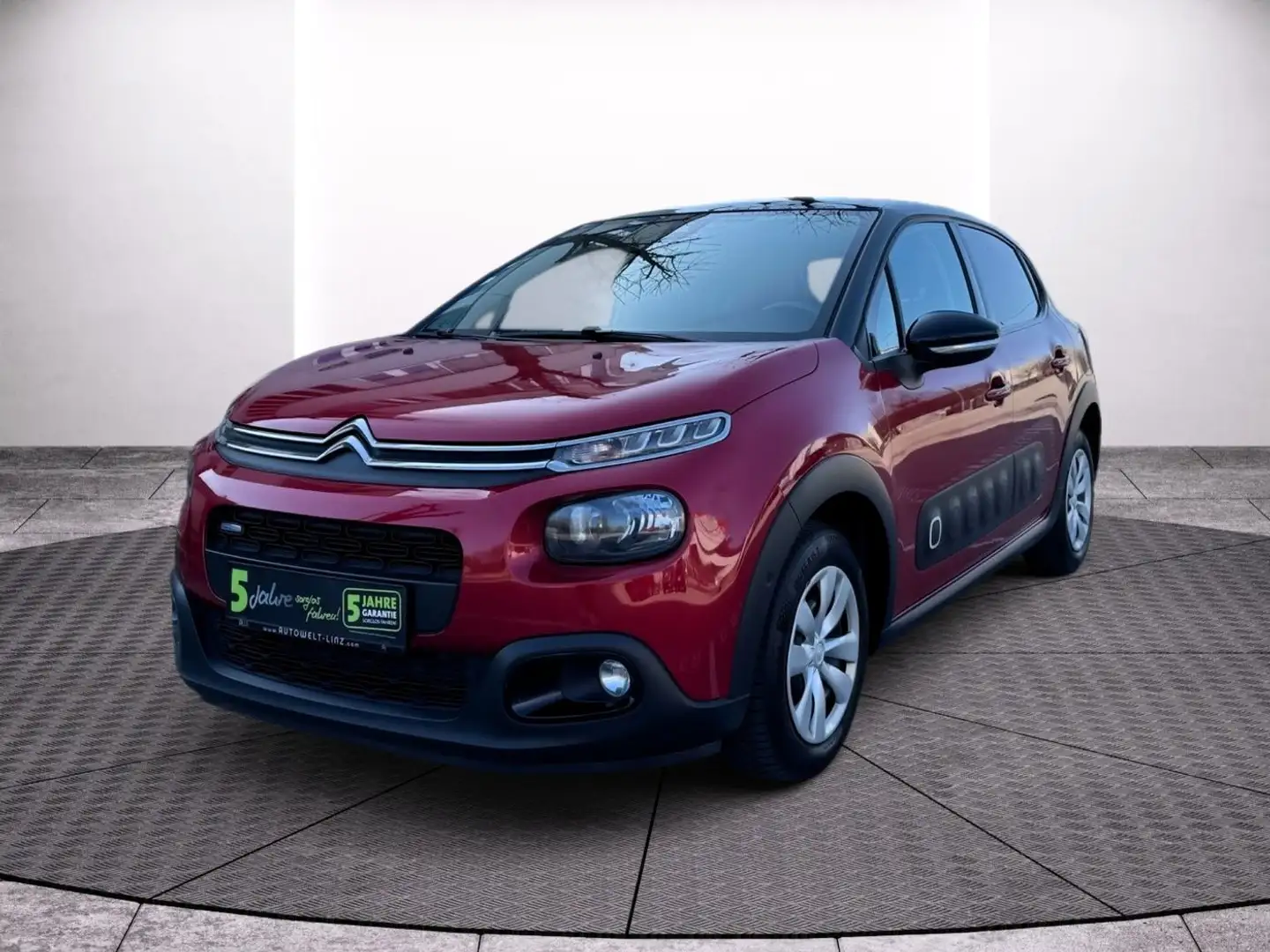 Citroen C3 1.2 PureTech 82 Shine +Pano+Navi+Kamera Rot - 2