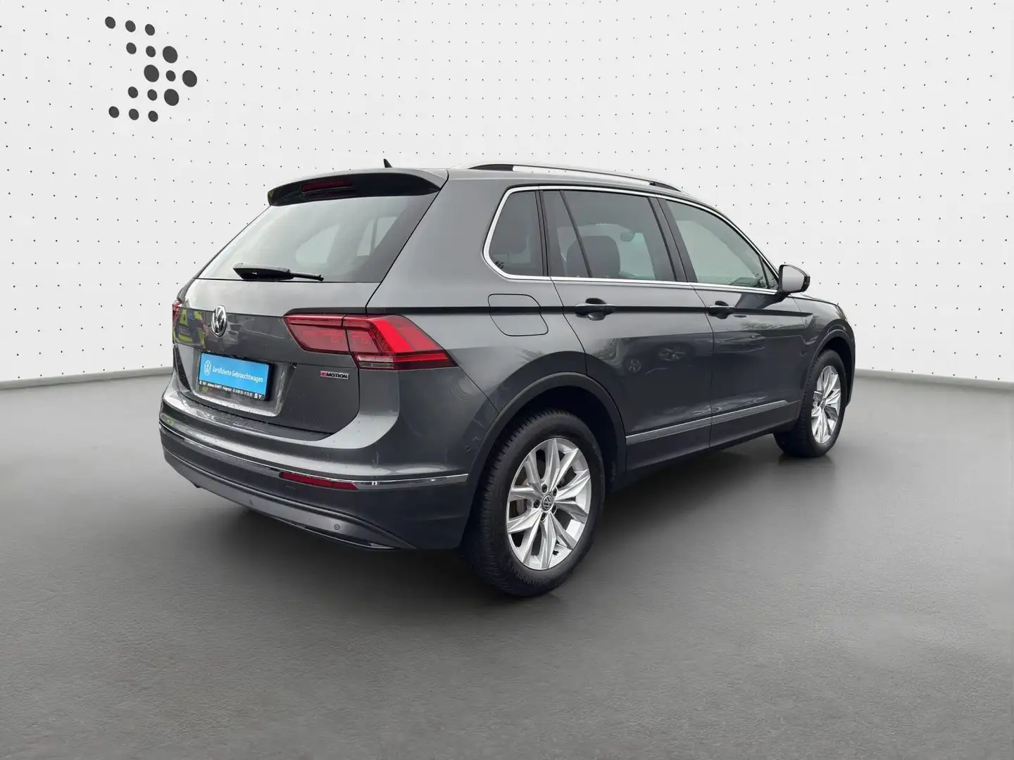 Volkswagen Tiguan 2,0 TDI 4M Highline AHK+HUD+LED+StHz+Kame Grau - 2