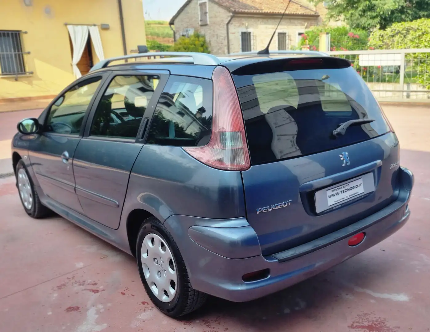 Peugeot 206 SW 1.4 HDI DISTRIBUZIONE+GOMME+PASTIGLIE NUOVE Bleu - 2