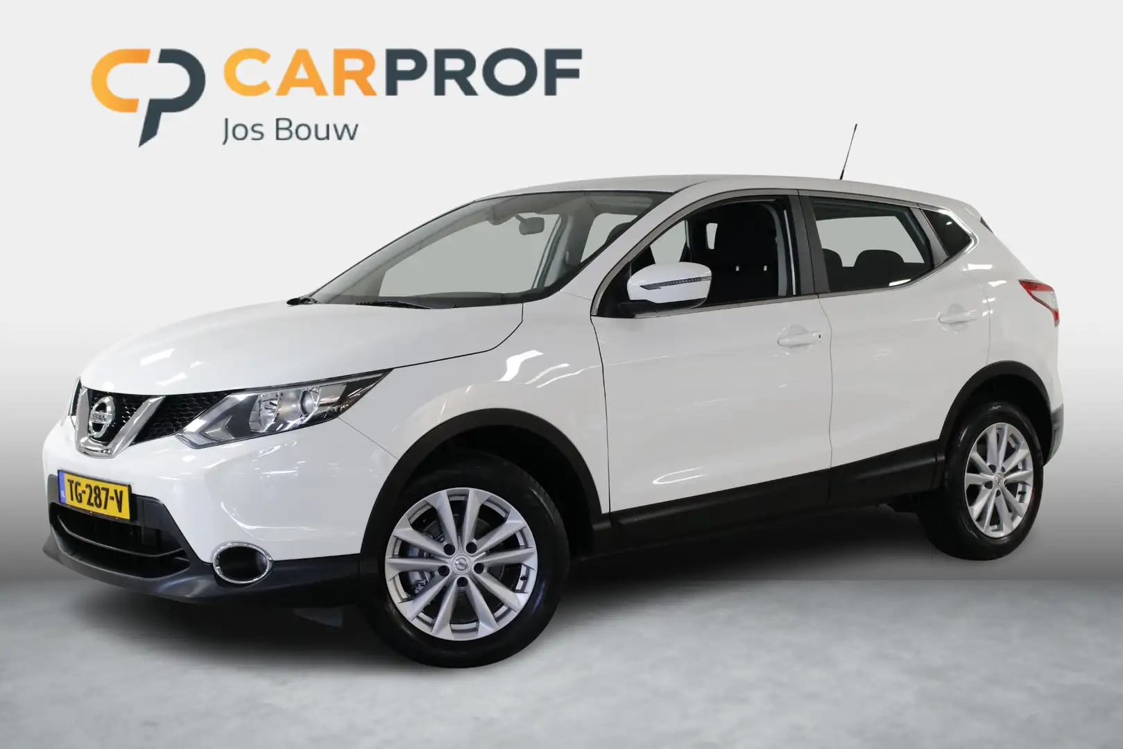 Nissan Qashqai 1.2 Acenta Climate en Cruise Control | Parkeersens Weiß - 1