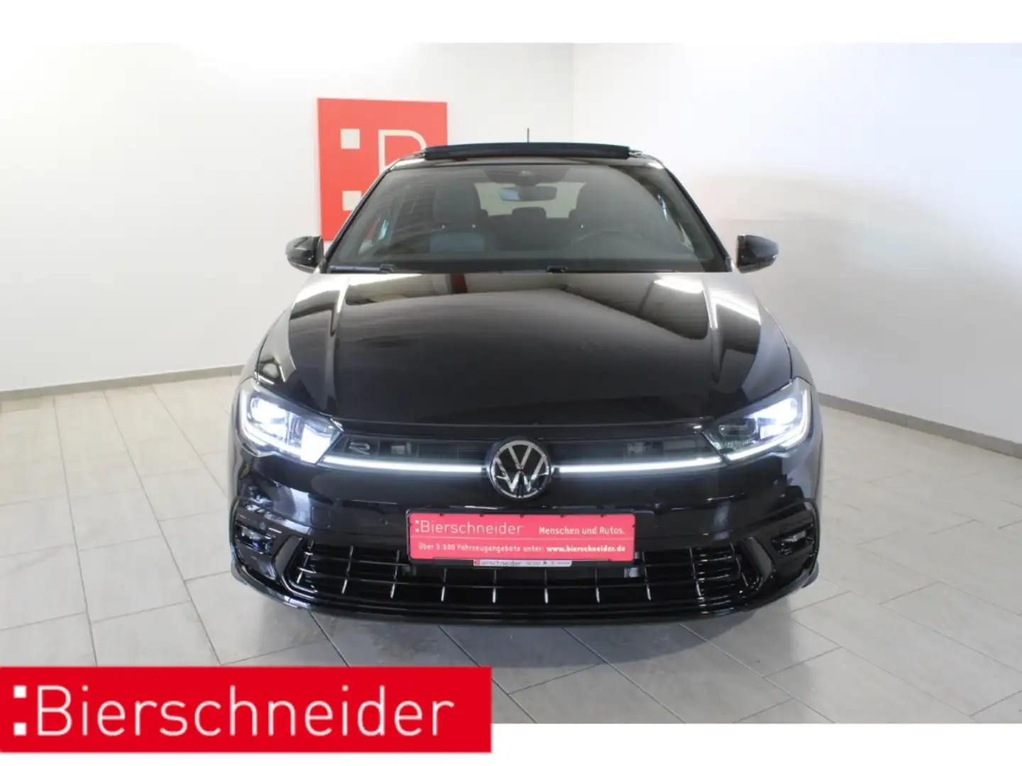 Volkswagen Polo 1.0 TSI DSG 2x R-Line 17 PANO MATRIX Schwarz - 2