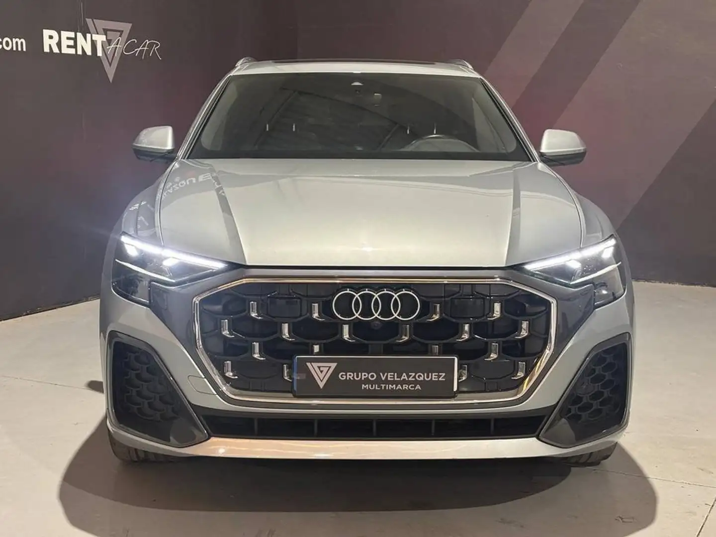 Audi Q8 S line 50 TDI 210kW quattro tiptronic Plateado - 2