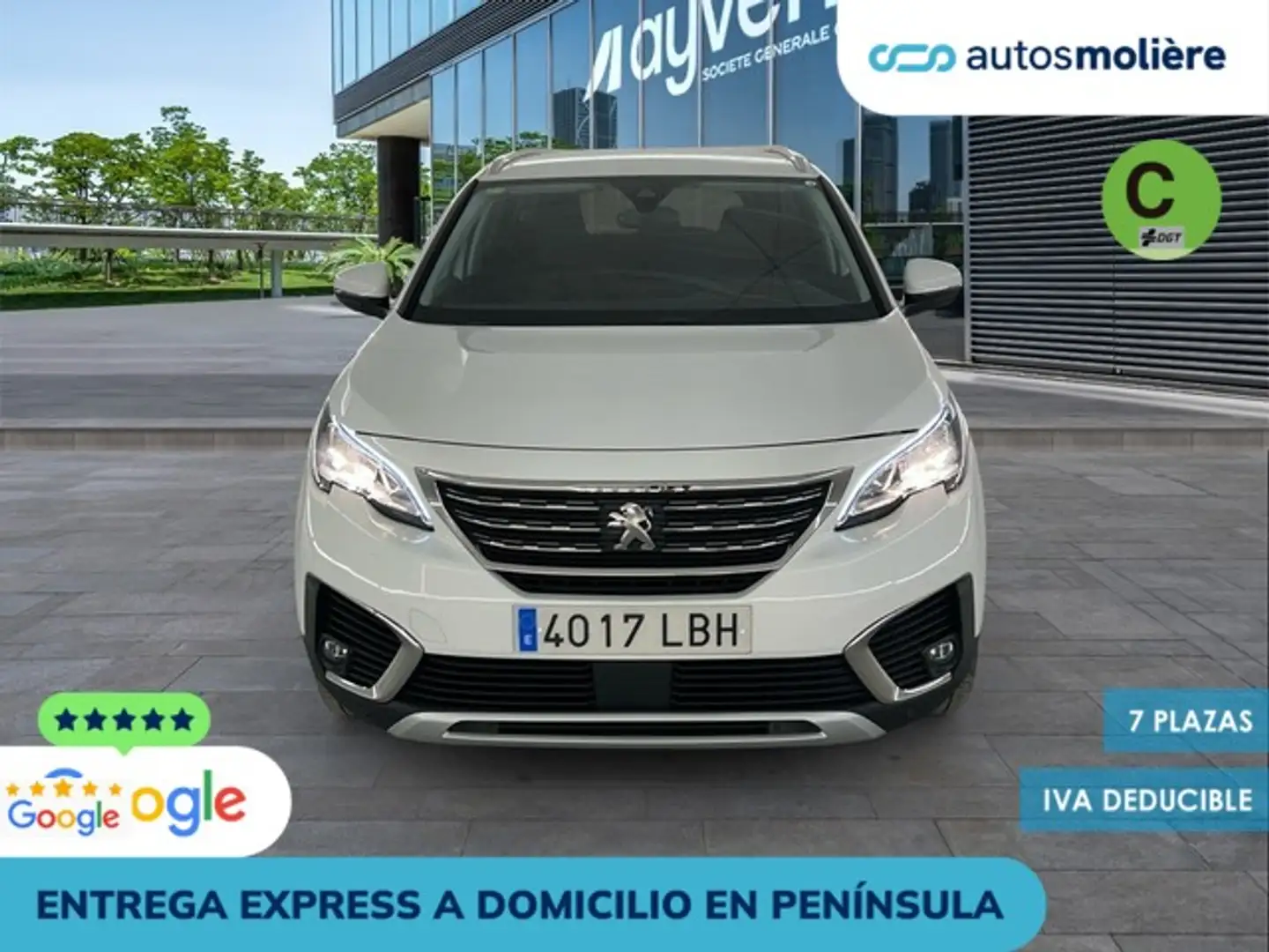 Peugeot 5008 1.6 BlueHDI Allure 7 pl. EAT6 120 Blanco - 2