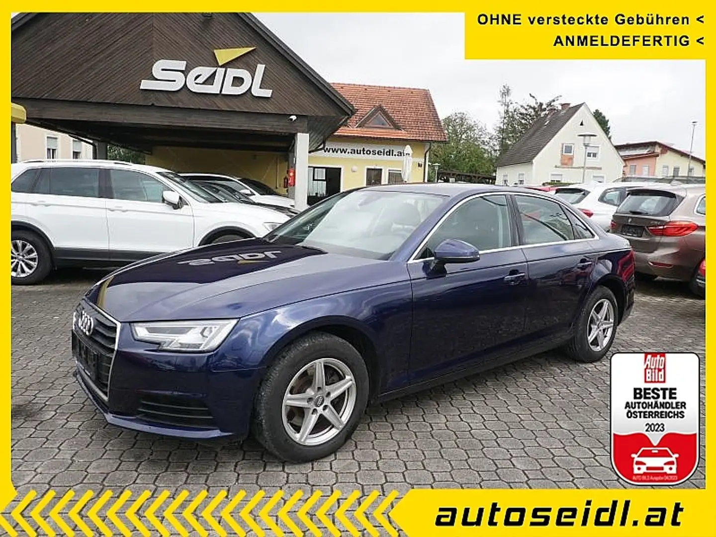 Audi A4 35 TDI S-tronic *LED+AHV+KAMERA* Blau - 1